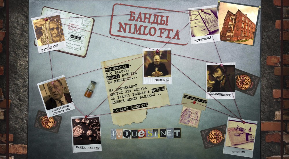 Фото квеста Банды NIMLOFTA Иваново ЌвєстѣStory